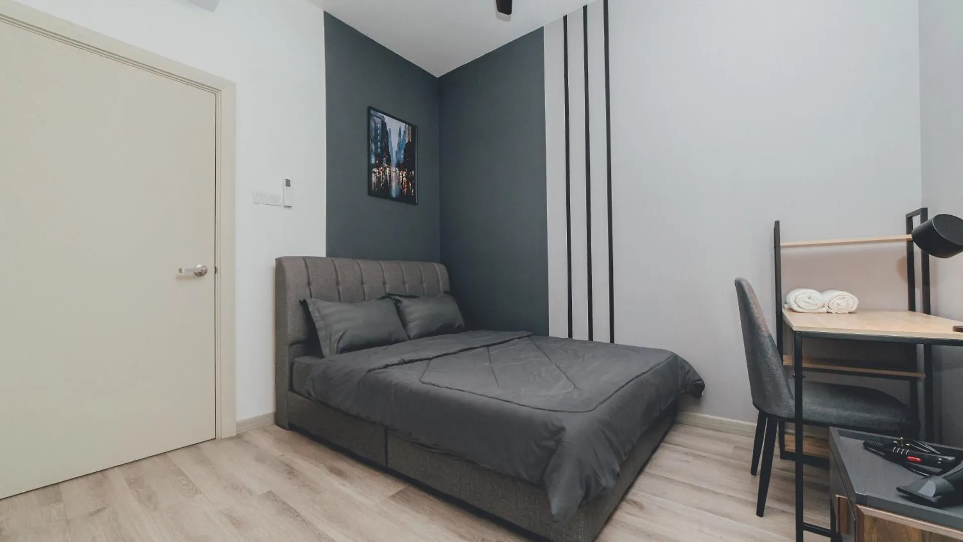 Lejlighed Mosaic Lush Grey Nest 3Br 8Pax W Bathtub Near Midvalley Johor Bahru Malaysia