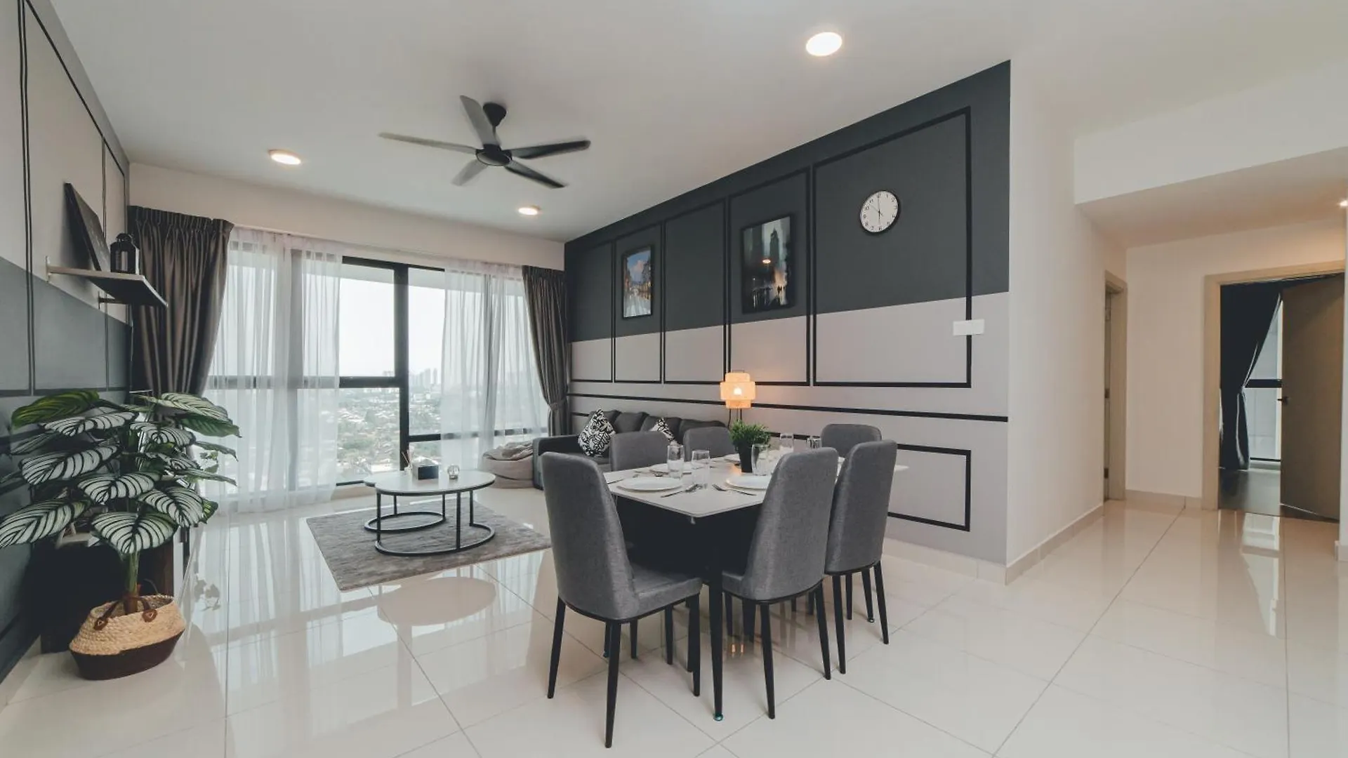 Lejlighed Mosaic Lush Grey Nest 3Br 8Pax W Bathtub Near Midvalley Johor Bahru Malaysia
